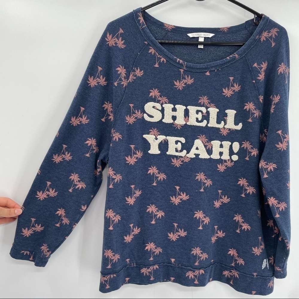 Victoria's Secret " Shell Ya " Sweatshirt - Picture 3 of 14